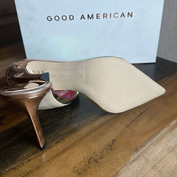 Good American PVC RAINBOW CINDER-F*CKING RELLA HIGH HEEL - Picture 5 of 10